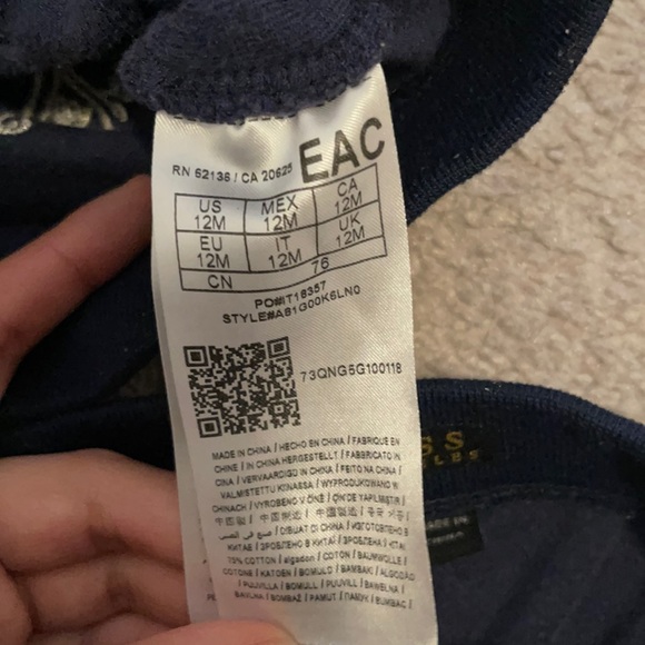 Little Girl’s Guess Track Suit (12m) - Picture 5 of 5